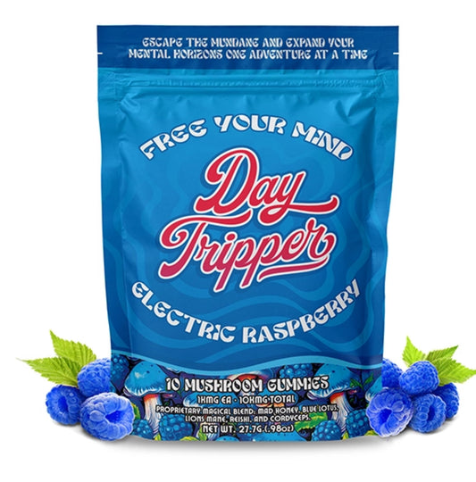 Day Tripper Electric Raspberry Mushroom Gummies | 10ct