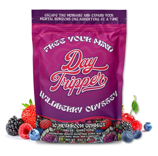 Day Tripper Wildberry Odyssey Mushroom Gummies | 10ct
